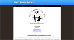 Desktop Screenshot of doctorrosenblatt.com